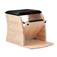 Pilates Wunda Chair in solid beech wood - pilates studio and home studio equipment by Consta Pilates Equipment.