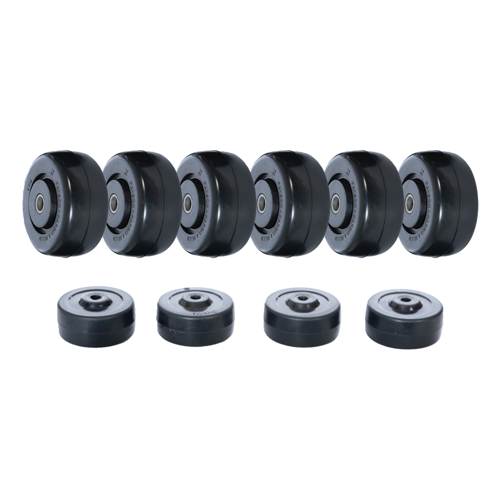 Replacement parts for classical Pilates apparatus — springs, leather and webbing straps, wheels, chains, hooks, handles, and more. Manufactured to be compatible with the standard dimensions used by classical Reformers, Cadillacs, Chairs, and Barrels. Worldwide shipping.