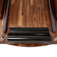 Solid Walnut Wunda Chair, premium boutique pilates studio equipment by Consta Pilates Equipment.