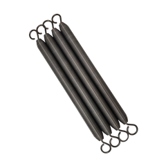 Replacement parts for classical Pilates apparatus — springs, leather and webbing straps, wheels, chains, hooks, handles, and more. Manufactured to be compatible with the standard dimensions used by classical Reformers, Cadillacs, Chairs, and Barrels. Worldwide shipping.